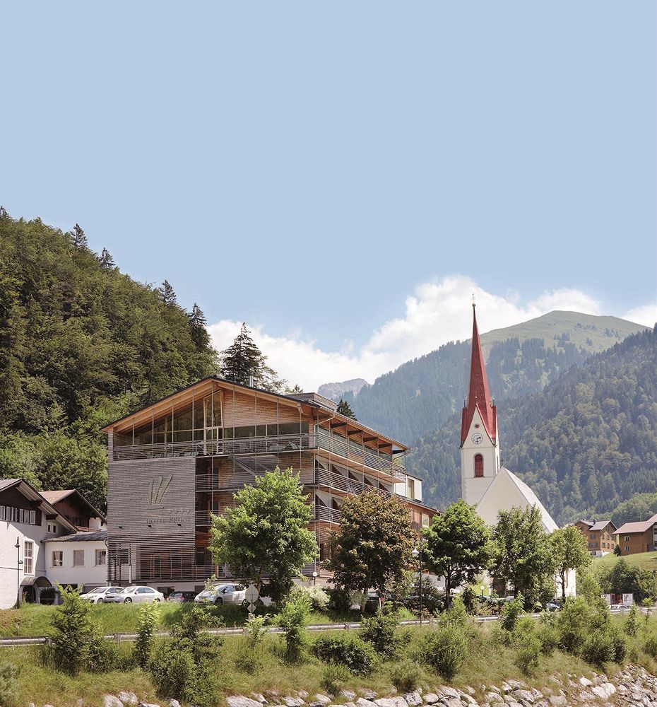 Hotel Krone In Au Au (Vorarlberg) Exterior foto